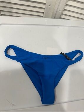 Ark Swim Bikini Bottom bright royal blue size large NWOT